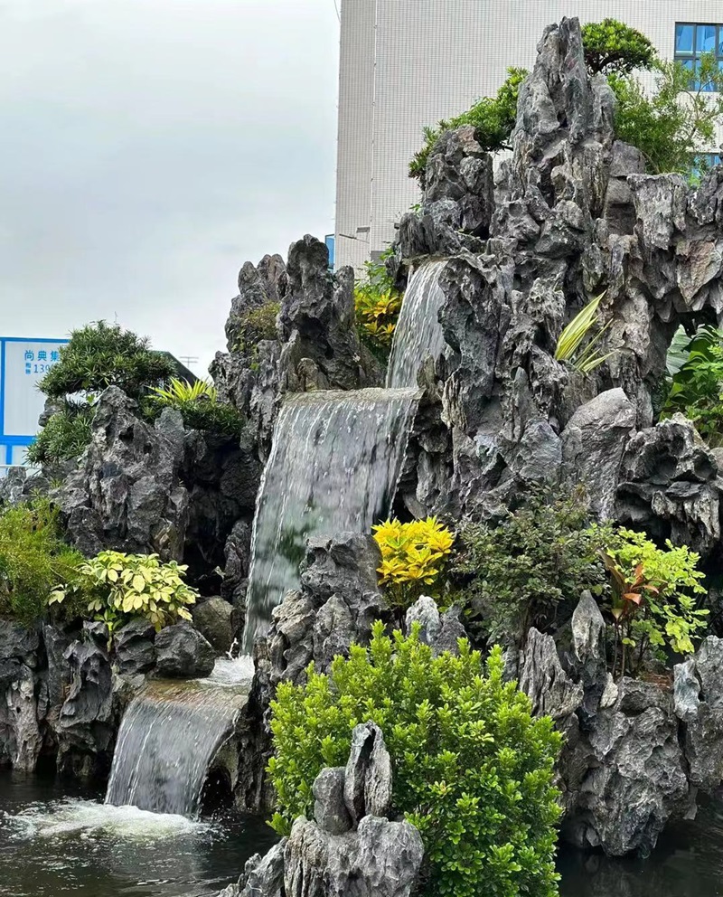 假山魚池設(shè)計